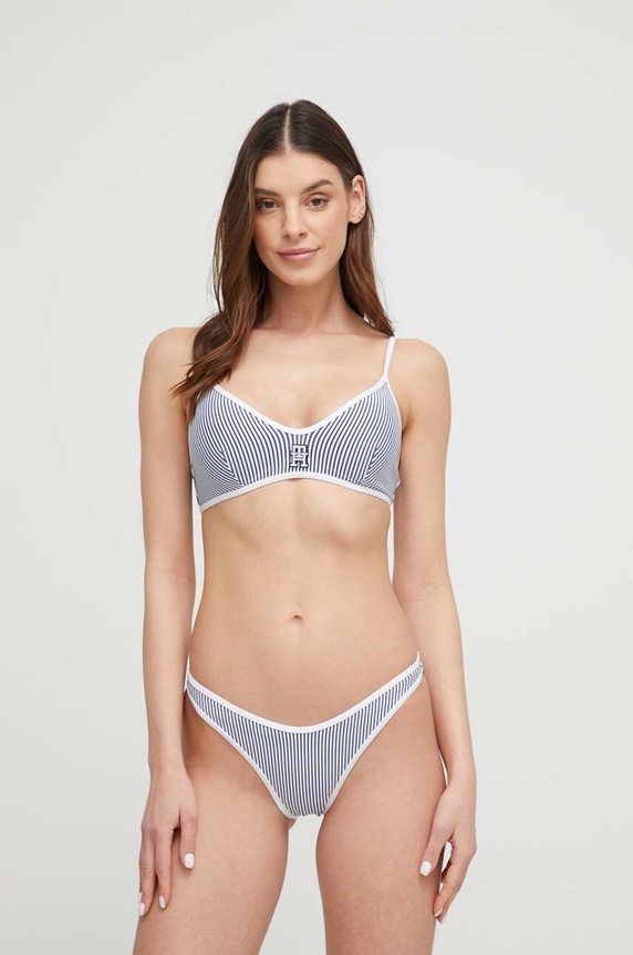 Odzież Tommy Hilfiger stringi kąpielowe UW0UW04116.PPYX granatowy