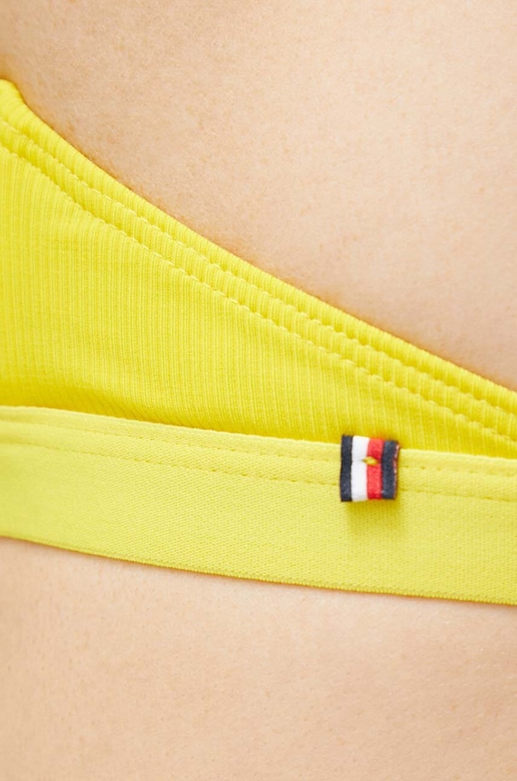 Tommy Hilfiger biustonosz kąpielowy żółty UW0UW04139.PPYX