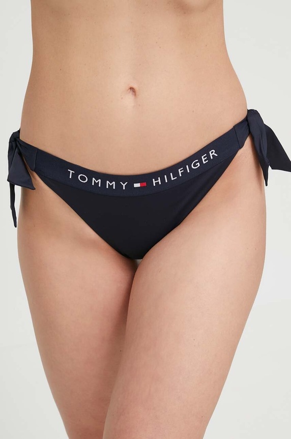 Tommy Hilfiger bikini alsó alsó rész sötétkék UW0UW04497.PPYX