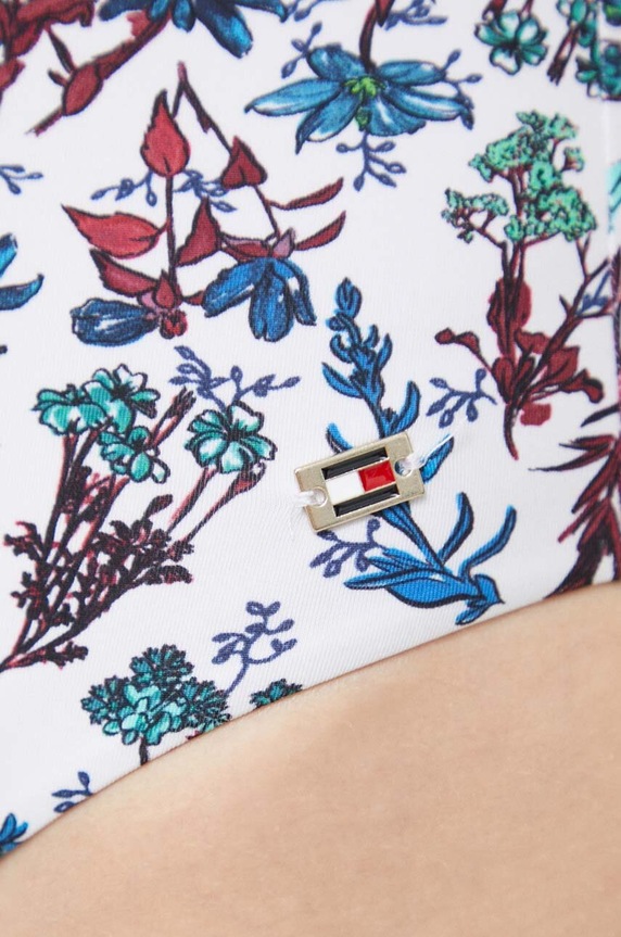 Ολόσωμο μαγιό Tommy Hilfiger λευκό UW0UW04531.PPYX