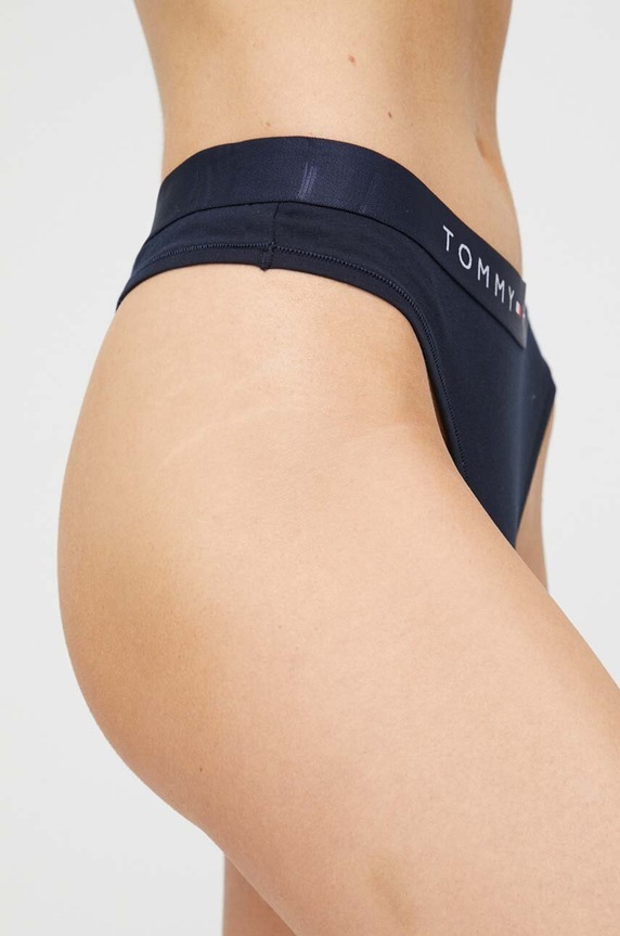 Tommy Hilfiger stringi UW0UW04146.PPYX granatowy AA00