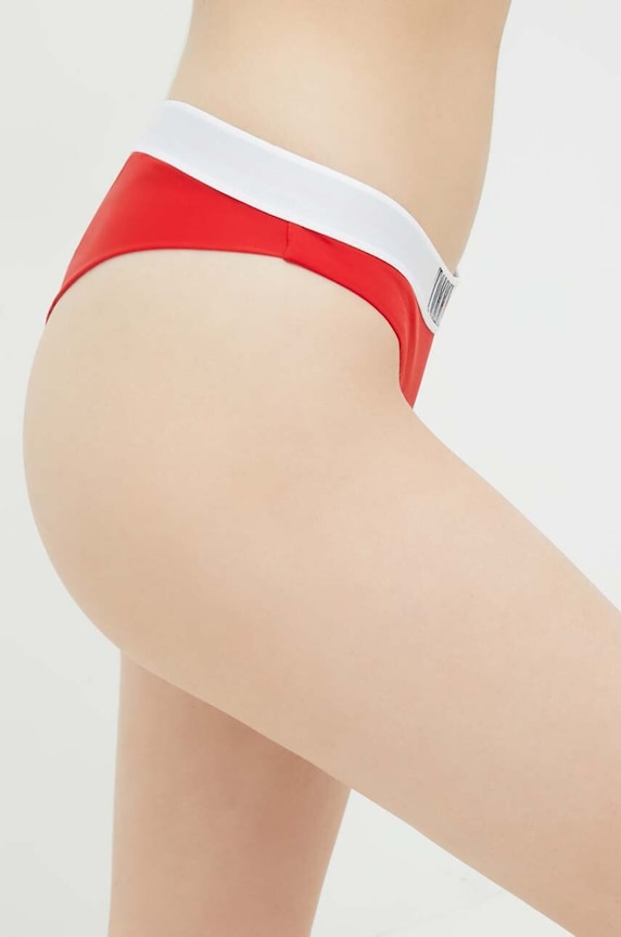 Tommy Jeans figi kąpielowe UW0UW04451.PPYX czerwony SS23