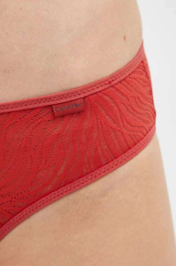 Odzież Calvin Klein Underwear figi 000QF6879E.PPYX czerwony