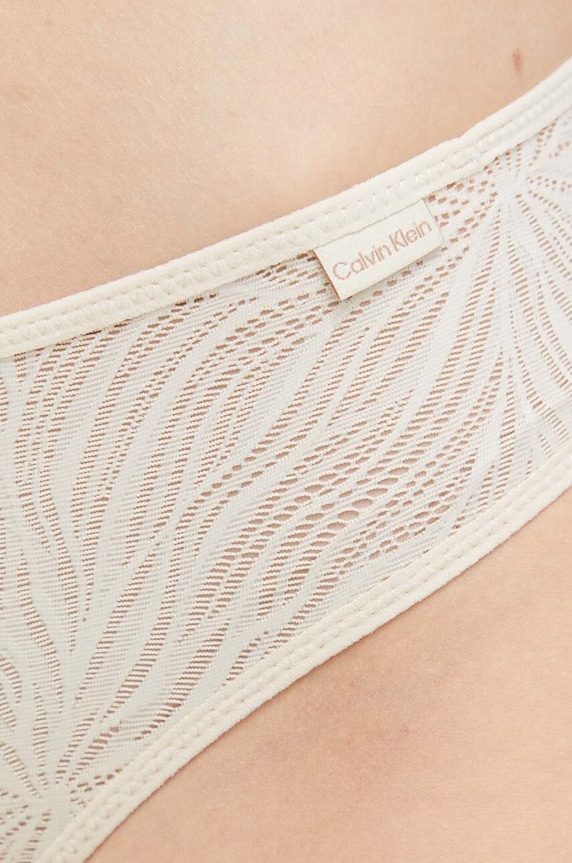 Odzież Calvin Klein Underwear figi 000QF6879E.PPYX beżowy