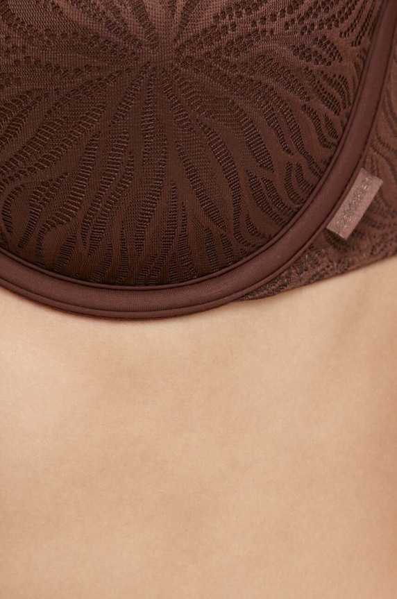 Σουτιέν Calvin Klein Underwear καφέ 000QF6875E.PPYX