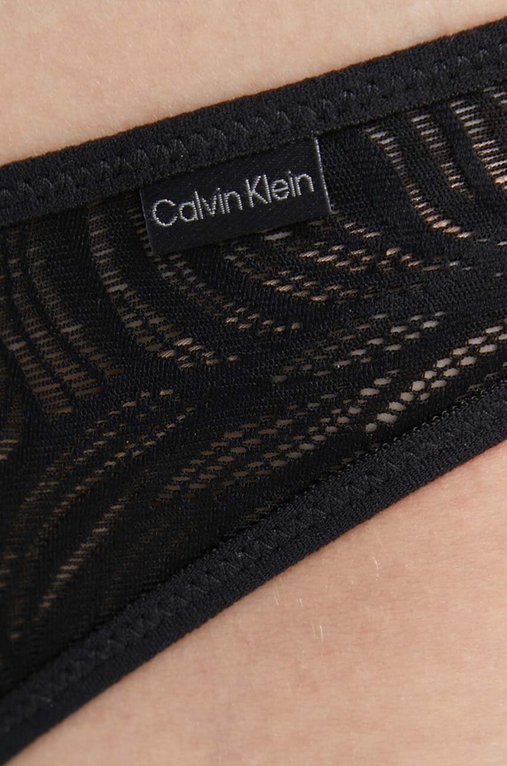 Calvin Klein Underwear tanga negru 000QF6878E.PPYX