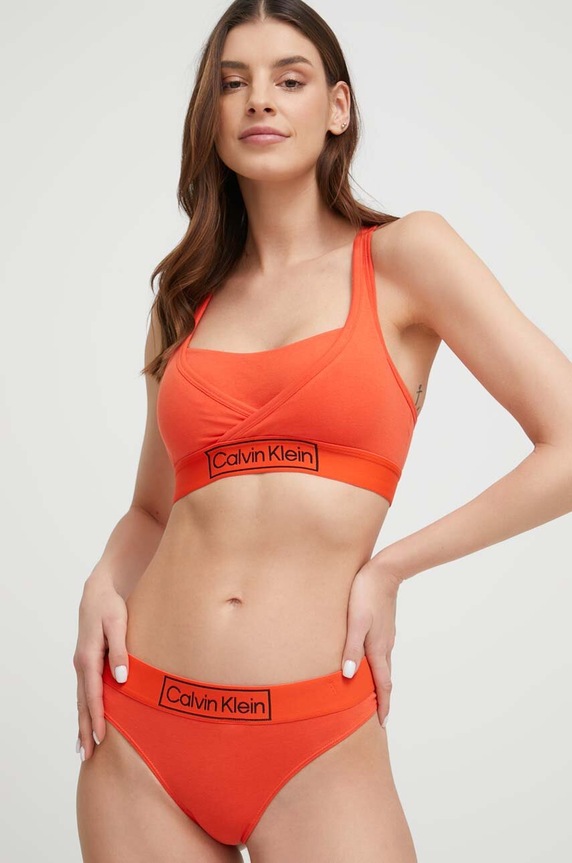 Odzież Calvin Klein Underwear biustonosz 000QF6752E.PPYX czerwony