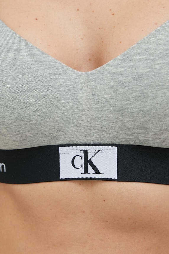 Grudnjak Calvin Klein Underwear siva 000QF7218E.PPYX