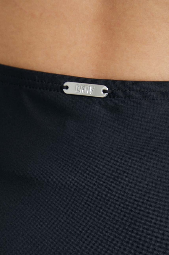 Dkny figi kąpielowe czarny DI3BS333