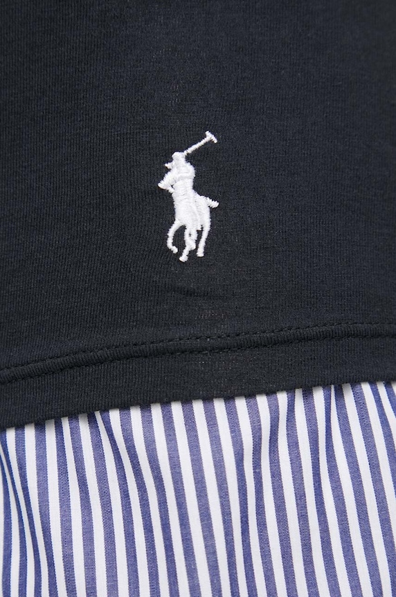 Pyžamové tričko Polo Ralph Lauren 4P3005 čierna