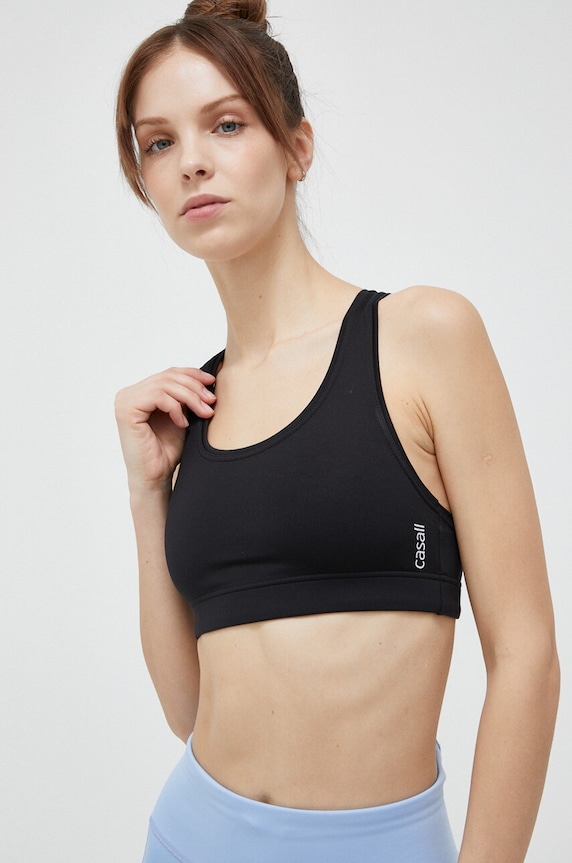 Sportovní podprsenka Casall měkké černá 19980