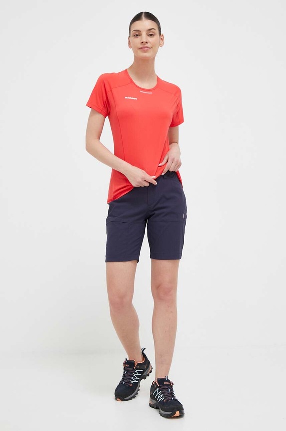 Funkcionalna kratka majica Mammut Aenergy FL 1017.05020 rdeča SS25