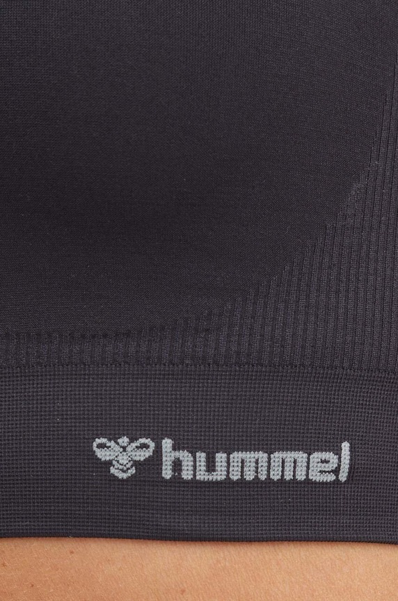Hummel sportski grudnjak hmlTIF SEAMLESS SPORTS TOP 210490 crna