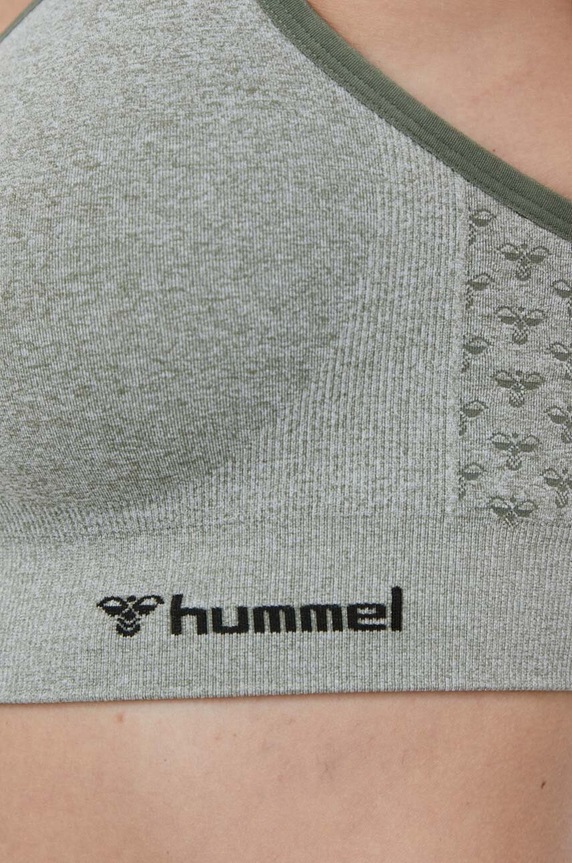 Hummel reggiseno per joga 219063 verde