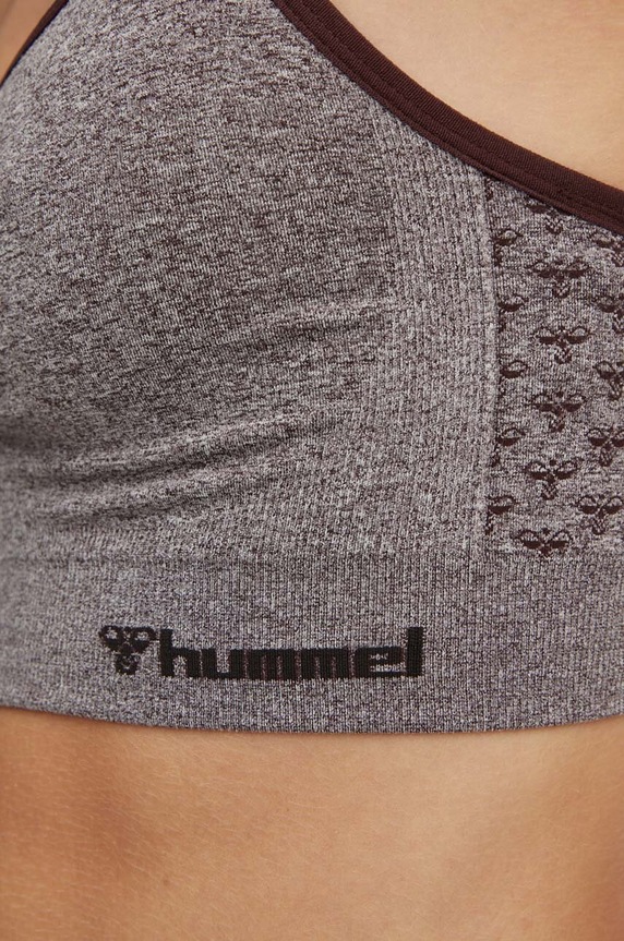 Podprsenka na jogu Hummel 219063 hnedá