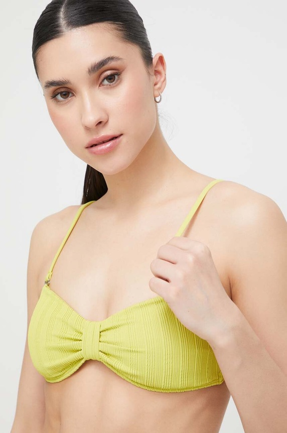 Abercrombie & Fitch sutien de baie cu balene verde KI111.3088.313