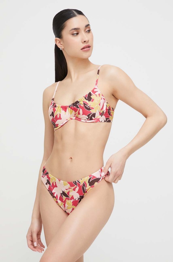 Oblečenie Plavková podprsenka Abercrombie & Fitch KI111.3148.543 ružová