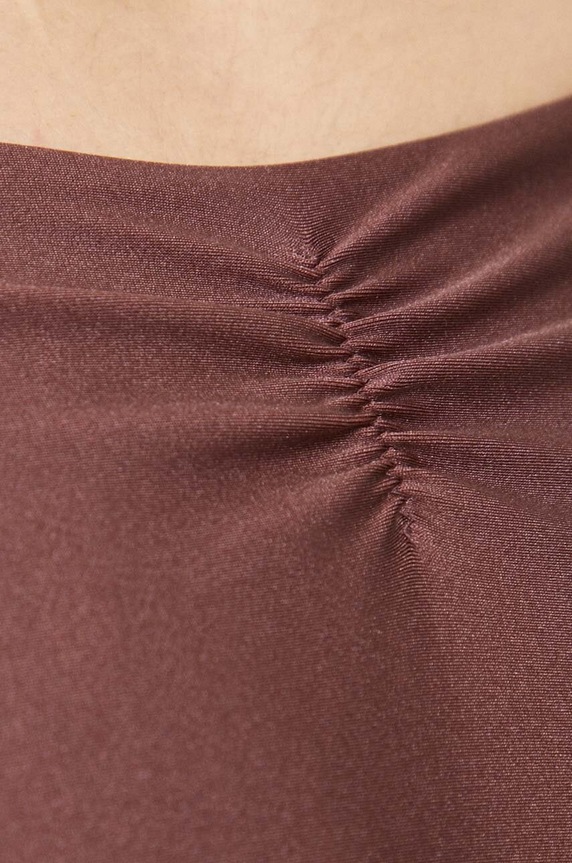Μαγιό σλιπ μπικίνι Abercrombie & Fitch καφέ KI111.3152.465