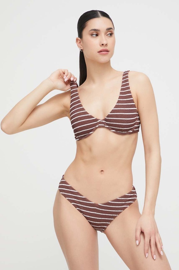 Ruházat Abercrombie & Fitch brazil bikini alsó KI111.3195.468 barna