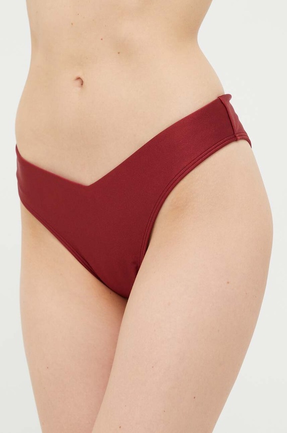Abercrombie & Fitch bikini alsó alsó rész burgundia KI111.3197.565