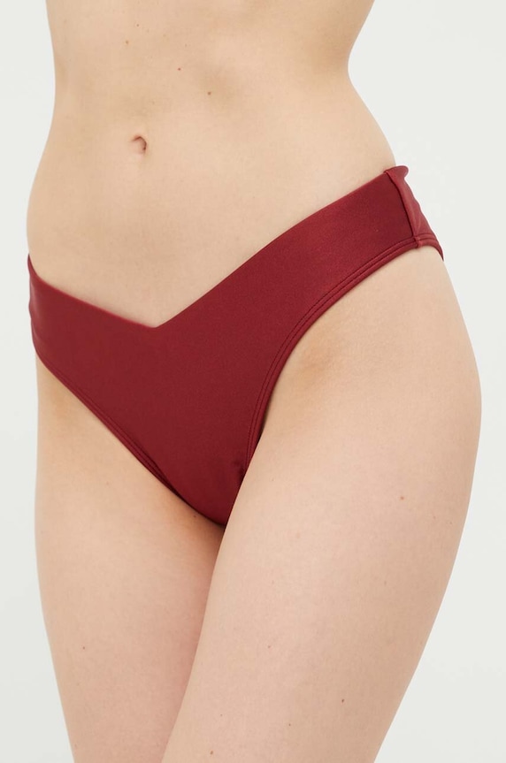 Abercrombie & Fitch bikini alsó alsó rész burgundia KI111.3197.565