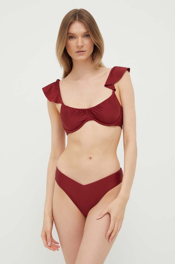 Ruházat Abercrombie & Fitch bikini alsó KI111.3197.565 burgundia