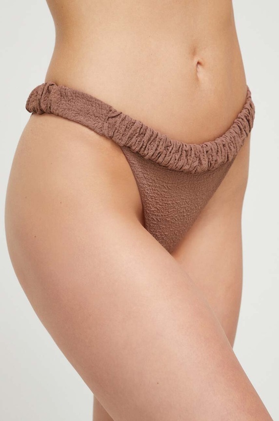 Μαγιό σλιπ μπικίνι Undress Code κάτω μέρος καφέ 534.