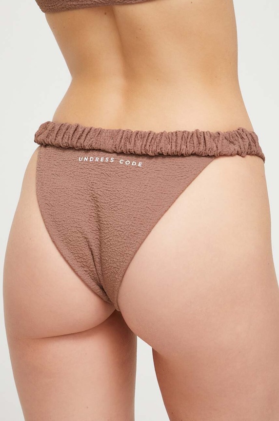 Μαγιό σλιπ μπικίνι Undress Code 534. καφέ SS23