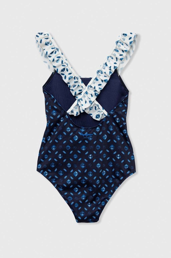 Pepe Jeans jednoczęściowy strój kąpielowy dziecięcy PGB10384 granatowy SS23