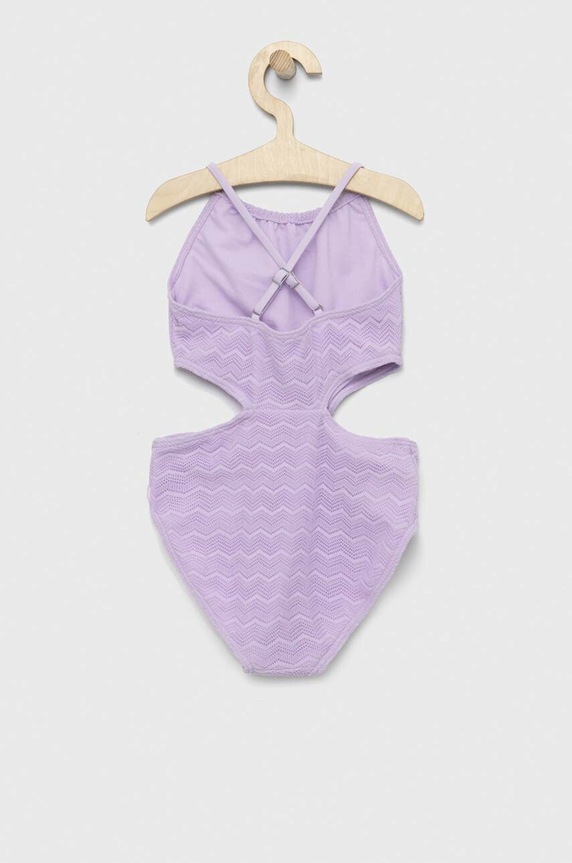 Dječji jednodijelni kupaći kostim Abercrombie & Fitch KI211.3016 ljubičasta SS23