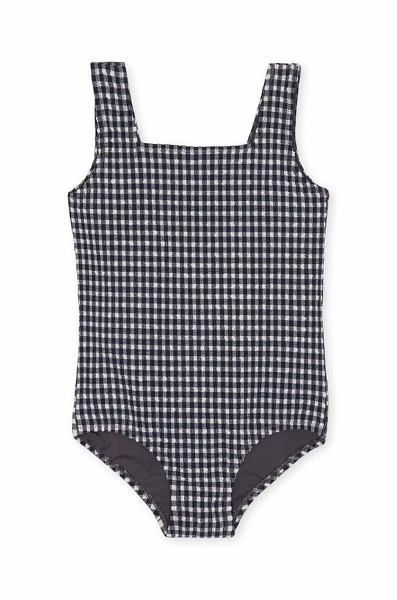 Konges Sløjd costum de baie dintr-o bucată pentru copii KS4679 bleumarin SS23
