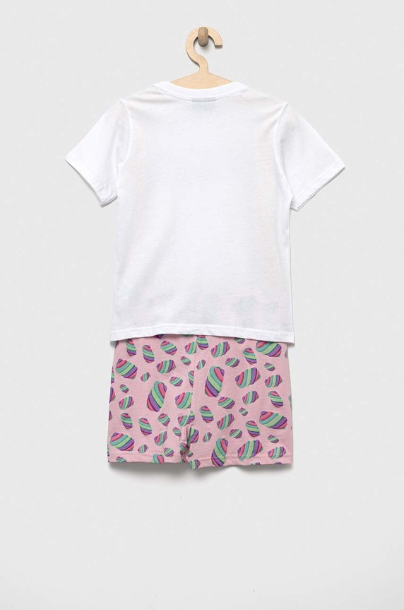 Παιδικές βαμβακερές πιτζάμες Fila FPS1430 λευκό SS23