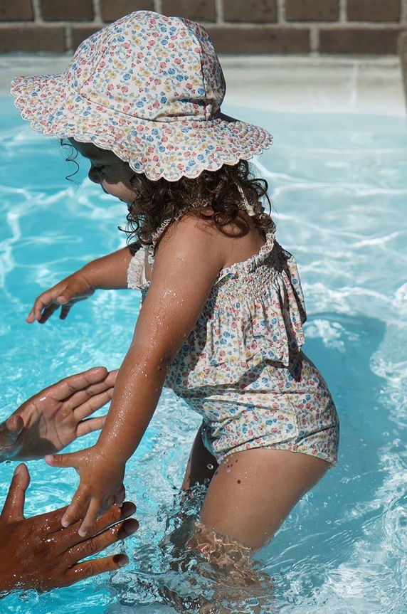 Ολόσωμο παιδικό μαγιό Konges Sløjd μαλακό πολύχρωμο KS5127