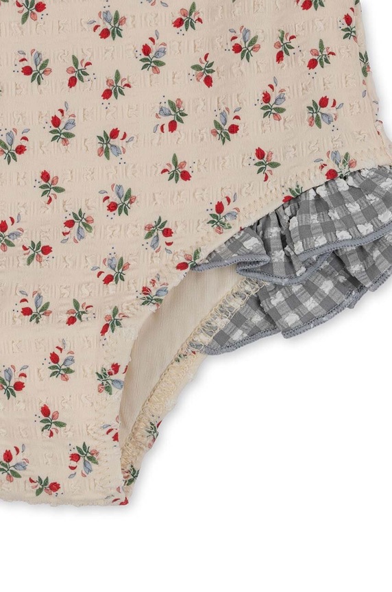 Konges Sløjd egyrészes gyerek fürdőruha kék KS5308