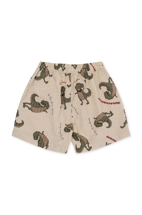 Konges Sløjd szorty piżamowe dziecięce KS4438 beżowy SS23