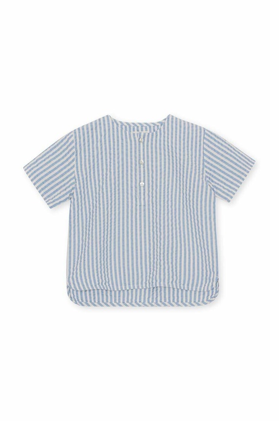 Konges Sløjd t-shirt piżamowy dziecięcy góra niebieski KS4439