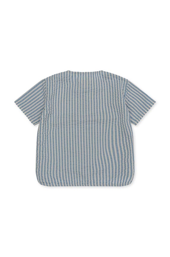 Konges Sløjd t-shirt piżamowy dziecięcy KS4439 niebieski SS23