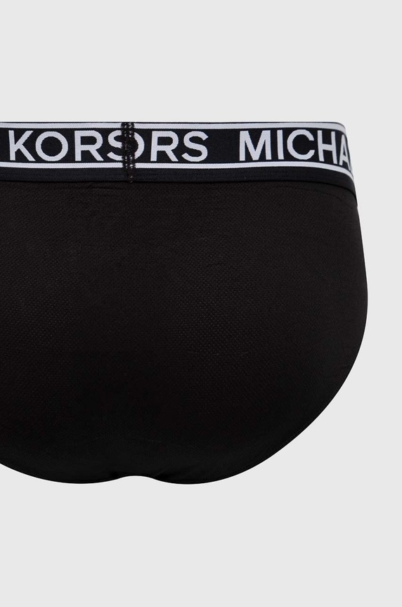 Îmbrăcăminte Michael Kors slip 3-pack 6BR1L11133 negru