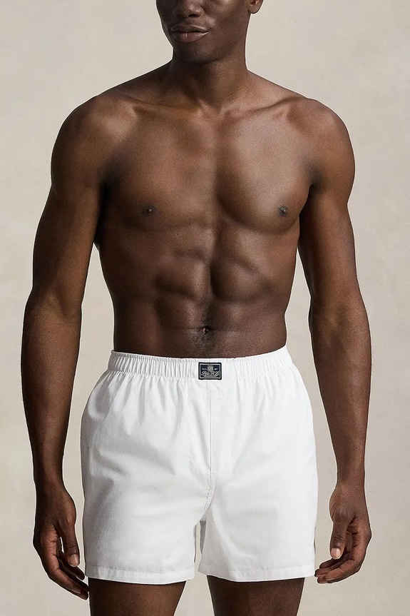 Polo Ralph Lauren μποξεράκι ανδρικό βαμβακερό 3-pack 714830273 λευκό