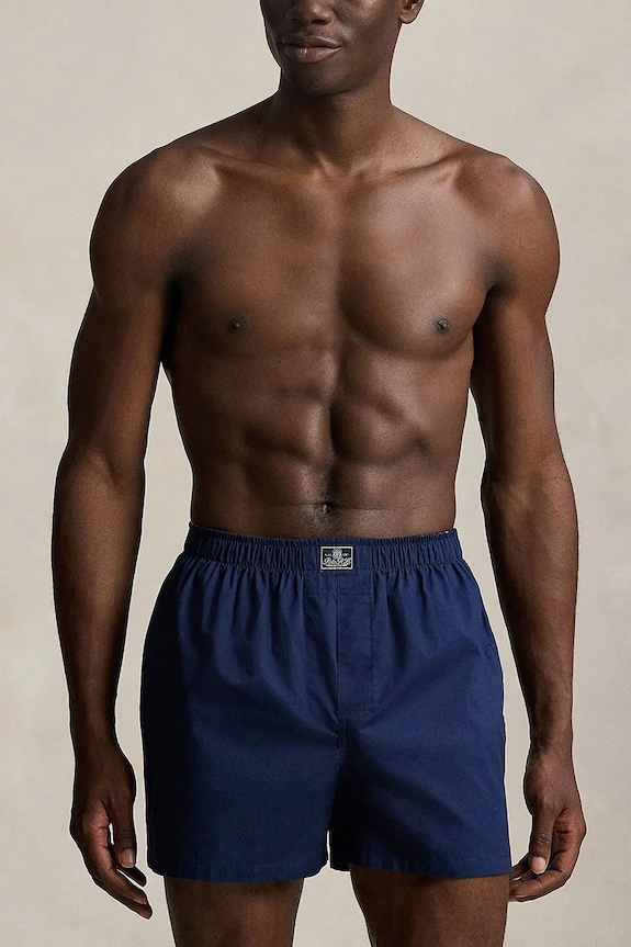 Polo Ralph Lauren boxeralsó férfi pamut 3-as csomag 714830273 fekete SS26