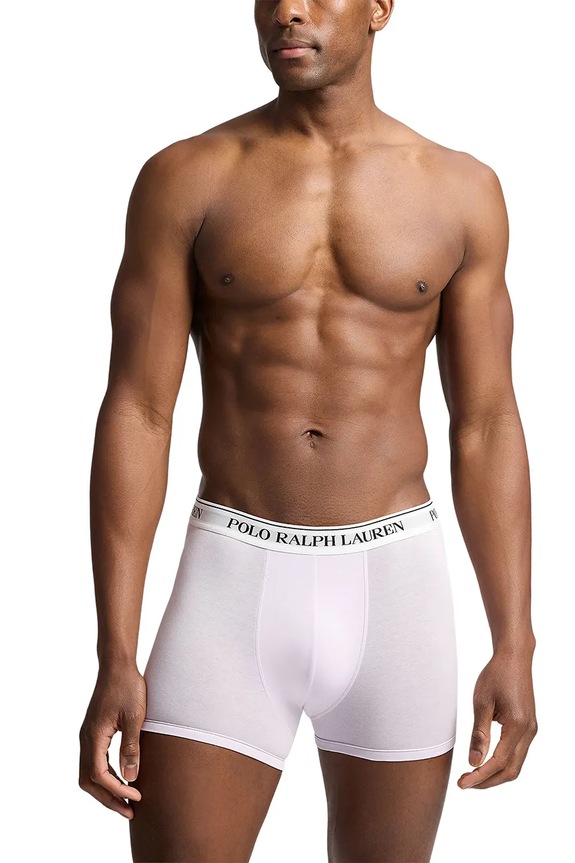 Polo Ralph Lauren boxer briefs cotton with elastane 3-pack 714830299 white SS26
