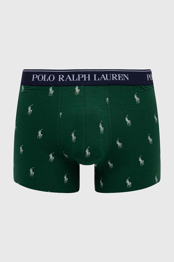 Oblečení Polo Ralph Lauren Boxerky pánské bavlněné s elastanem 3-pack 714830299 žlutá