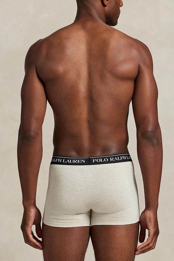 Polo Ralph Lauren boxer briefs cotton with elastane Men's 3-pack orange 714830299