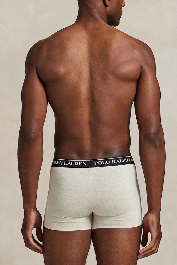 Polo Ralph Lauren boxer briefs cotton with elastane Men's 3-pack orange 714830299