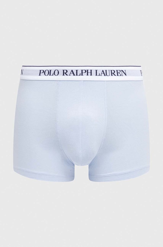 Odzież Polo Ralph Lauren bokserki męskie bawełniane z elastanem 3-pack 714830299 różowy