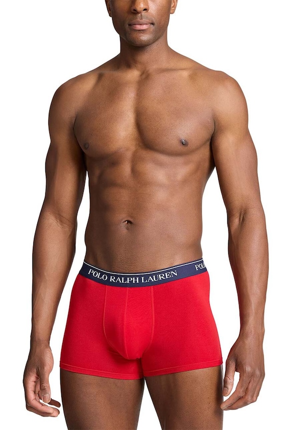 Polo Ralph Lauren boxer briefs cotton with elastane Men's 3-pack 714830299 red