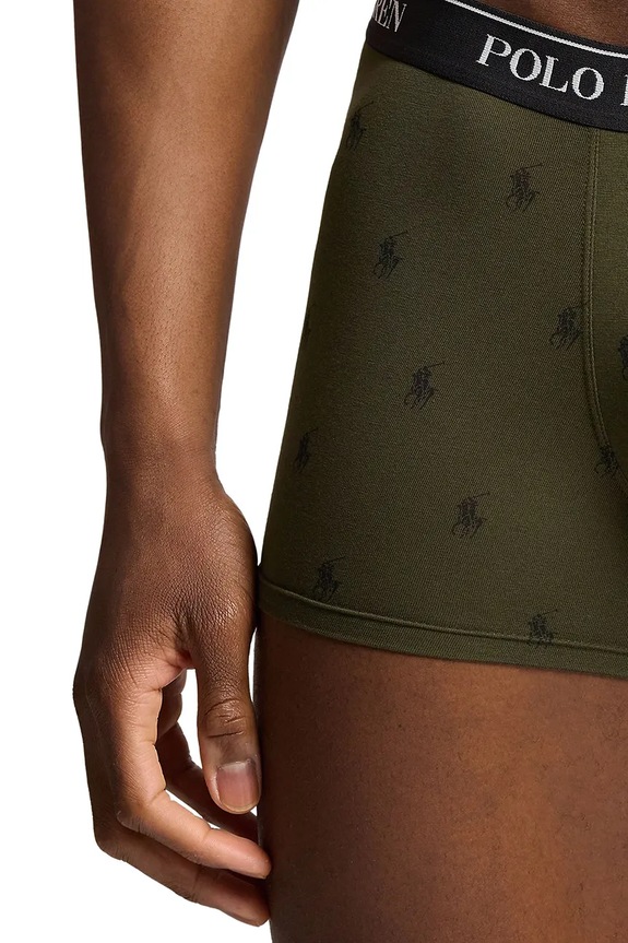 Clothing Polo Ralph Lauren Men's cotton with elastane boxer briefs 3-pack 714830299 gray