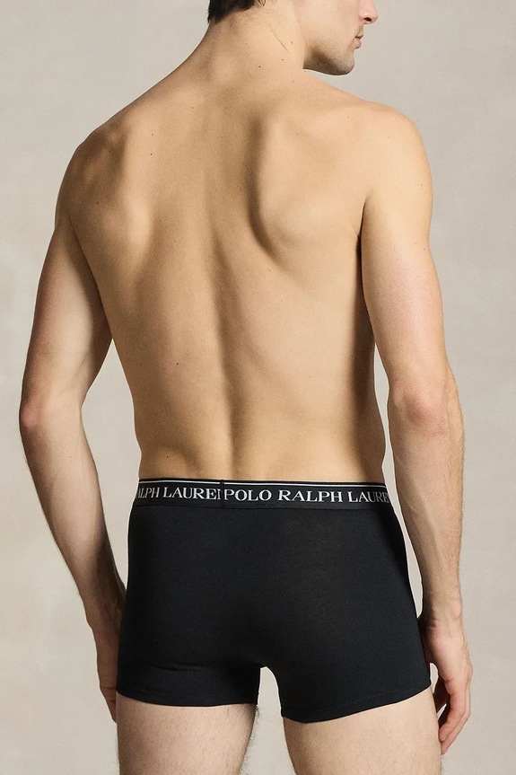 Ρούχα Polo Ralph Lauren Μποξεράκι ανδρικό βαμβακερό με ελαστάν 3-pack 714830299 μπλε
