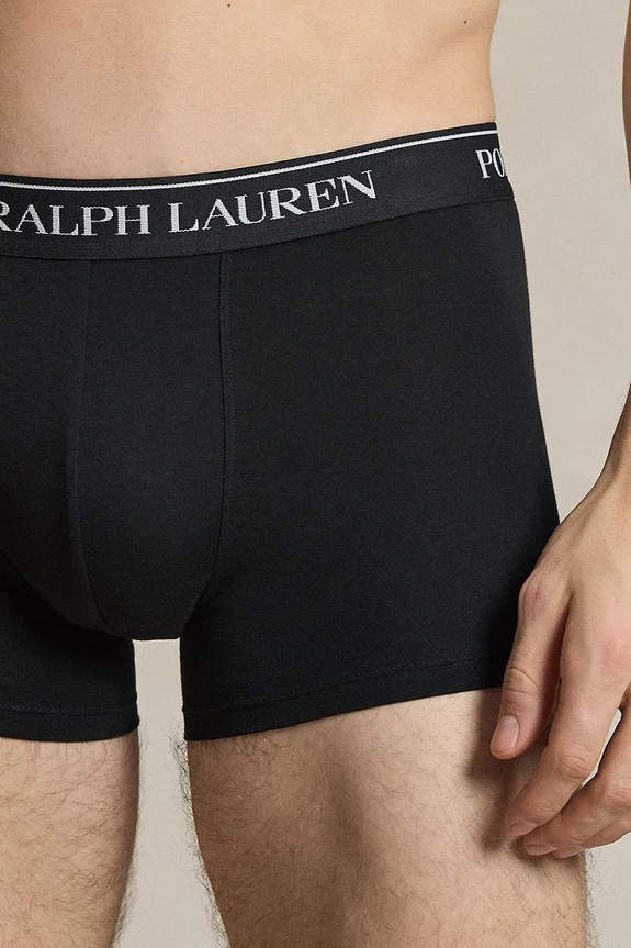 Polo Ralph Lauren Μποξεράκι ανδρικό βαμβακερό με ελαστάν 3-pack μπλε 714830299