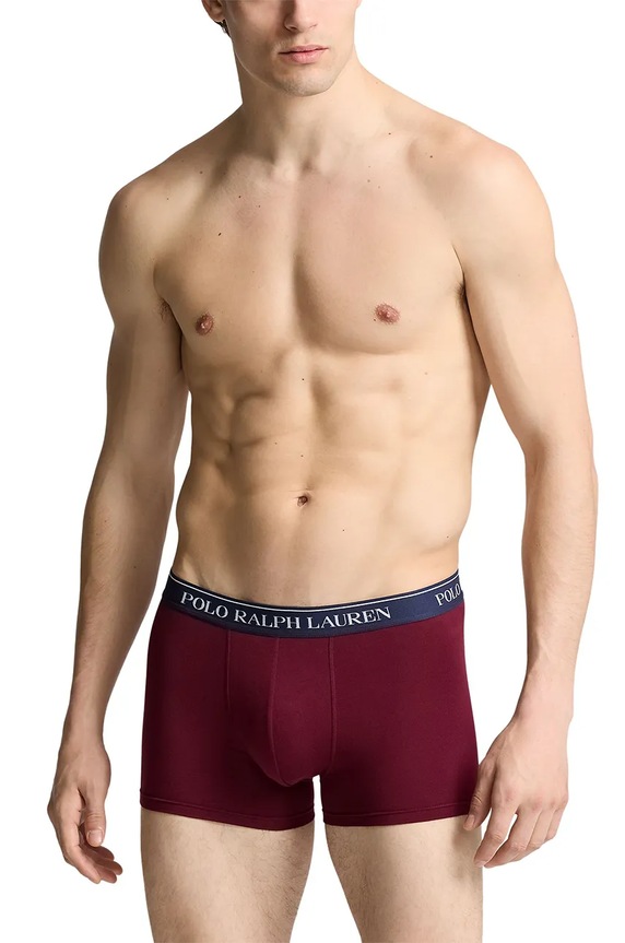 Polo Ralph Lauren boxerky pánské bavlněné s elastanem 3-pack 714830299 modrá